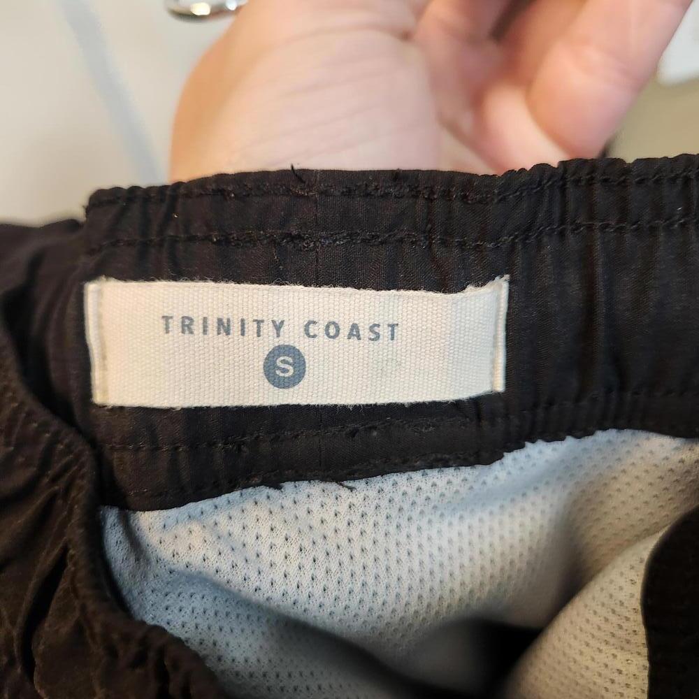 Trinity Coast Men's Casual Black Swim Shorts- Small - Picture 6 of 6